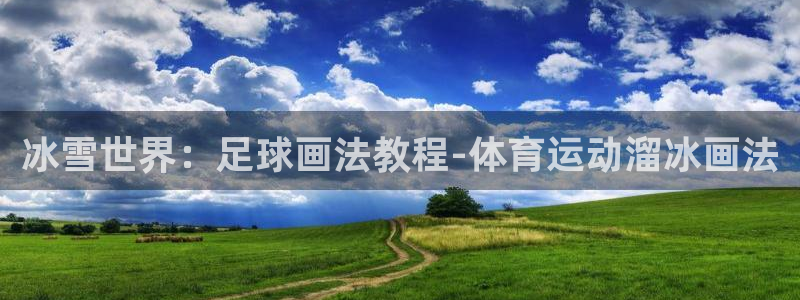 中欧体育李勇鸿：冰雪世界：足球画法教程-体育运动溜冰画法